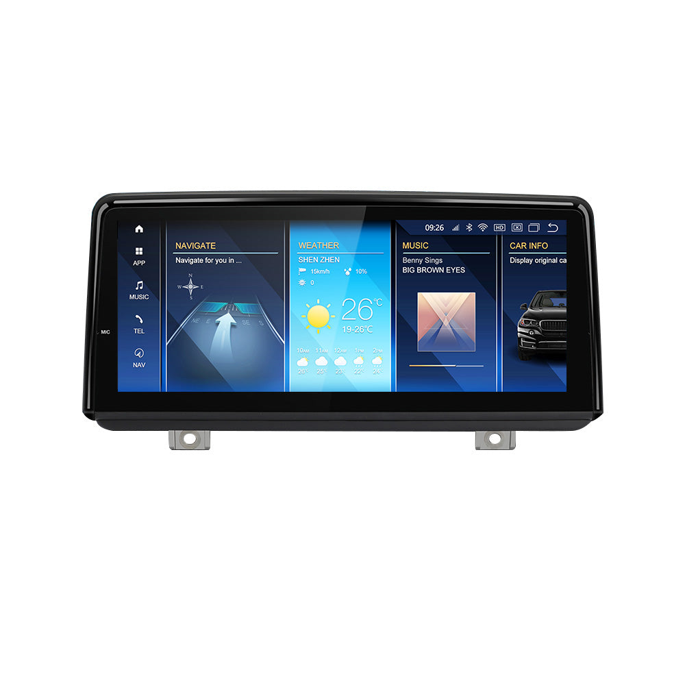 BMW 2 Series Active Tourer 2013-2019 F45 F46 F87 Android 13 CarPlay & Android Auto Autoradio NBT EVO - TechVoyage
