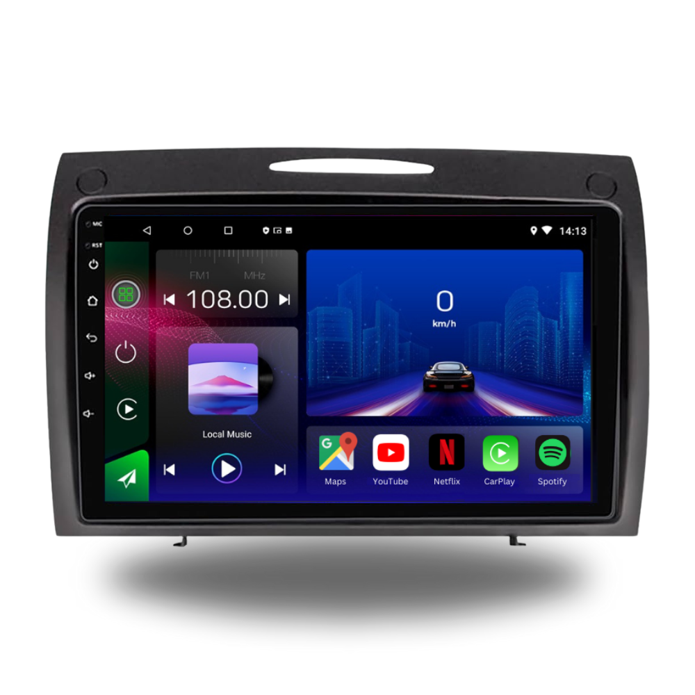 Mercedes | SLK | R171 | 2004-2011 | Android 13 Autoradio | Apple CarPlay | Android Auto - TechVoyage