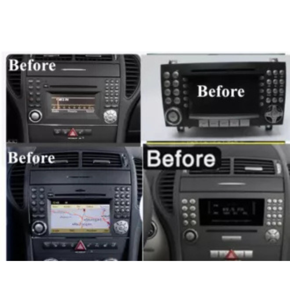 Mercedes | SLK | R171 | 2004-2011 | Android 13 Autoradio | Apple CarPlay | Android Auto - TechVoyage