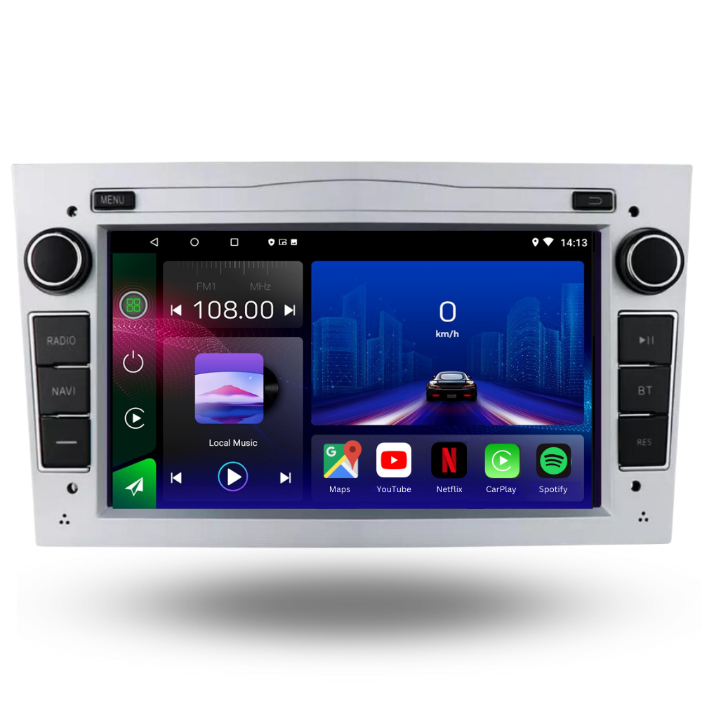 Opel Universal | Android 13 Autoradio | Apple CarPlay | Android Auto - TechVoyage