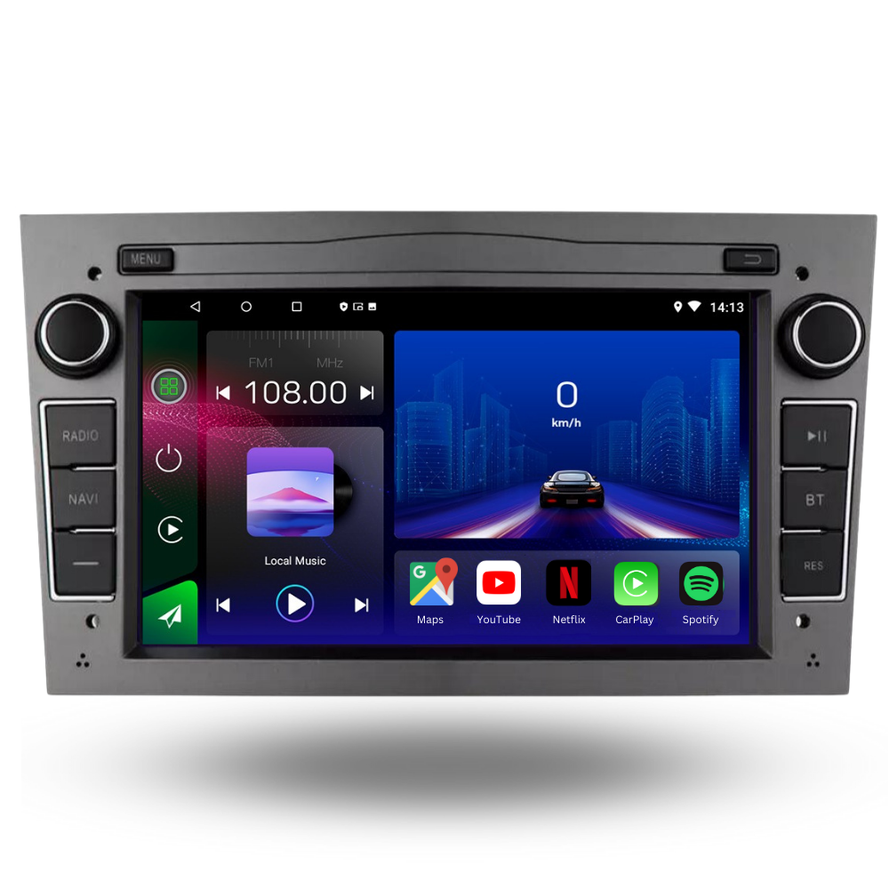 Opel Universal | Android 13 Autoradio | Apple CarPlay | Android Auto - TechVoyage
