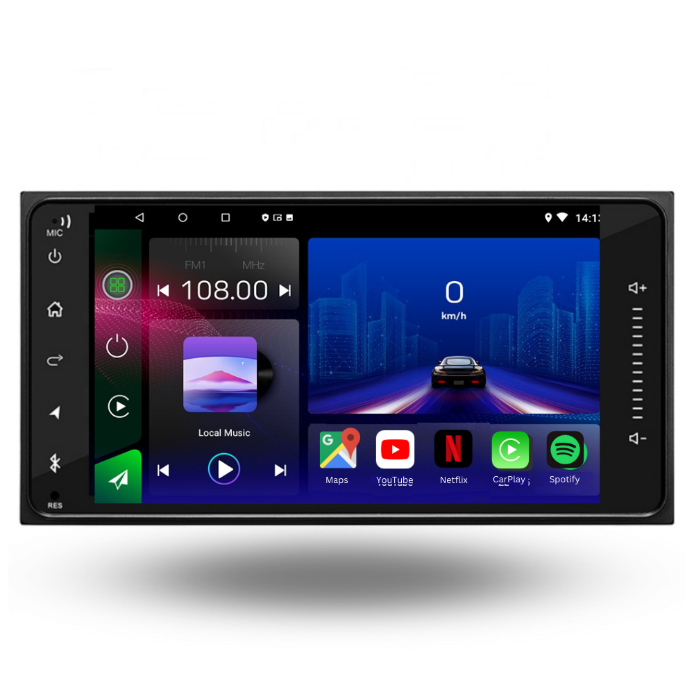 Toyota Universal | Android 13 Autoradio | Apple CarPlay | Android Auto - TechVoyage
