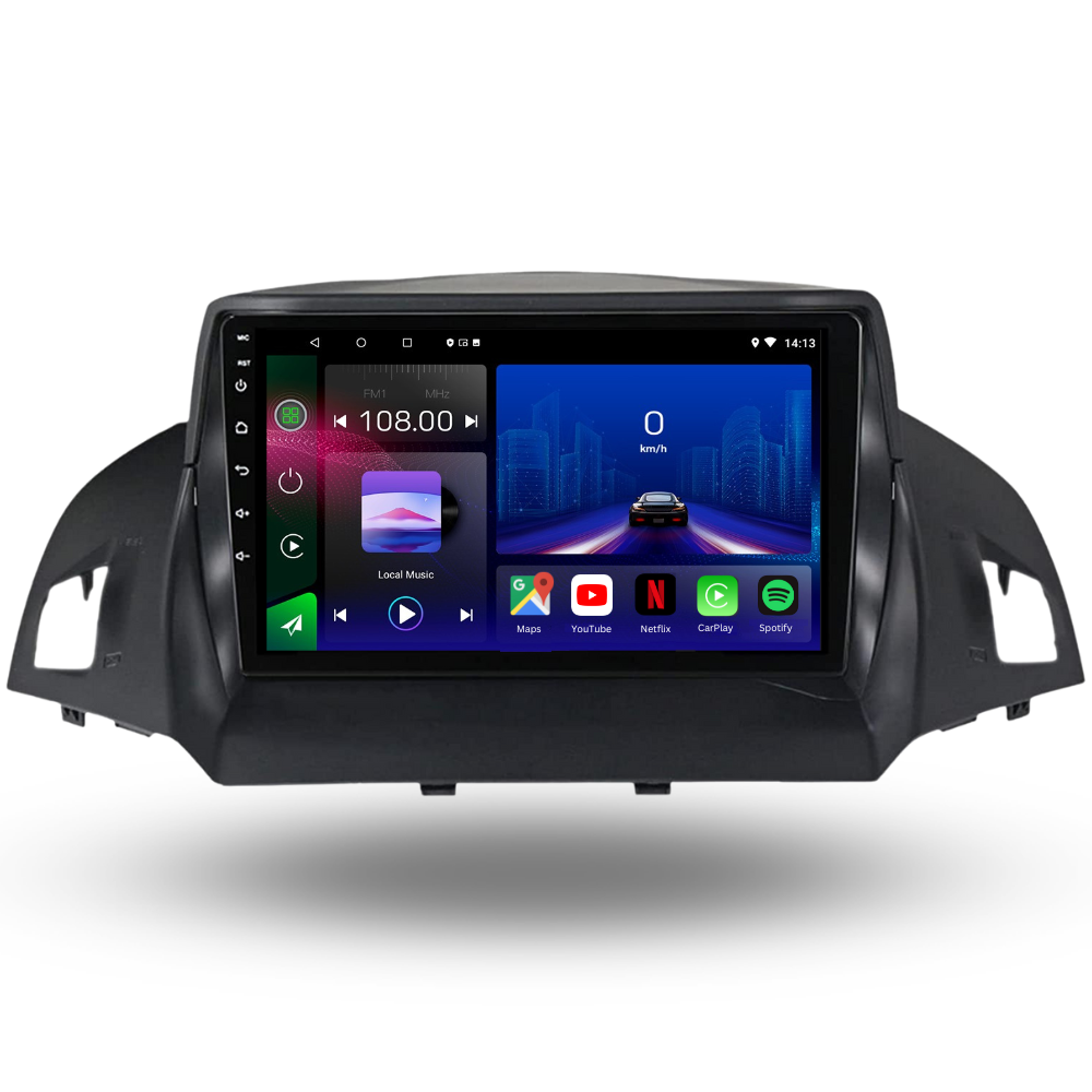 Ford | Kuga Escape C-Max | 2012-2019 | Android 13 Autoradio | Apple CarPlay | Android Auto - TechVoyage