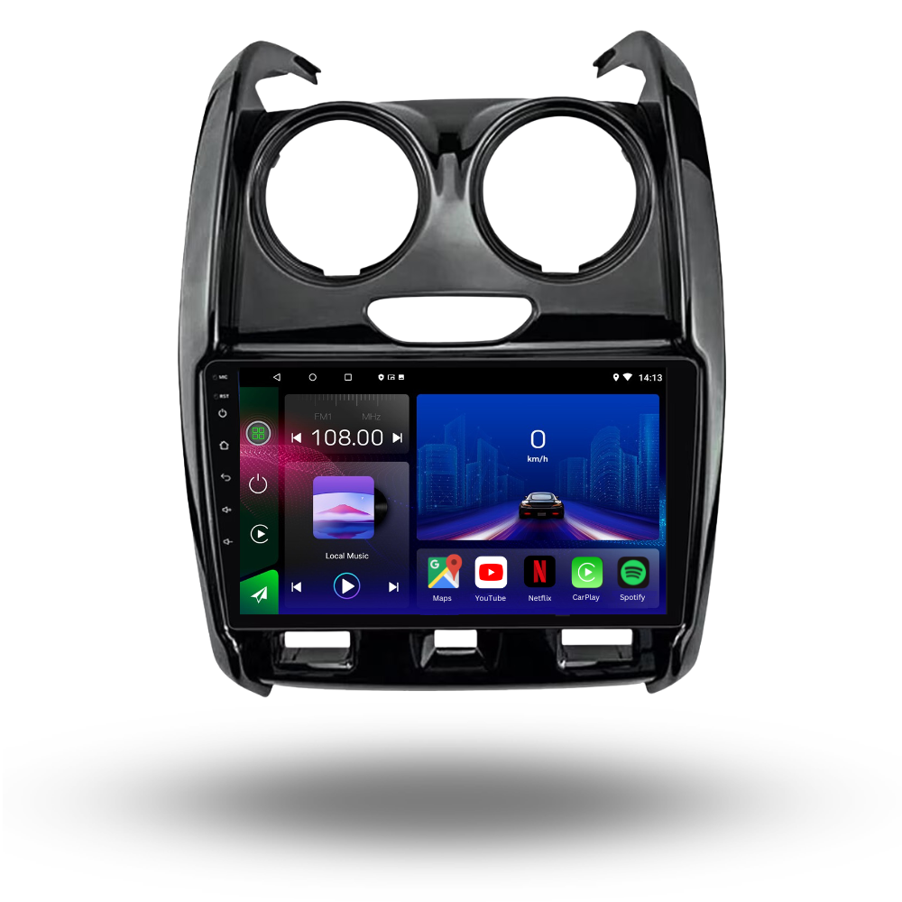 Dacia Duster | 2015-2018 | Android 13 Autoradio | Apple CarPlay | Android Auto - TechVoyage