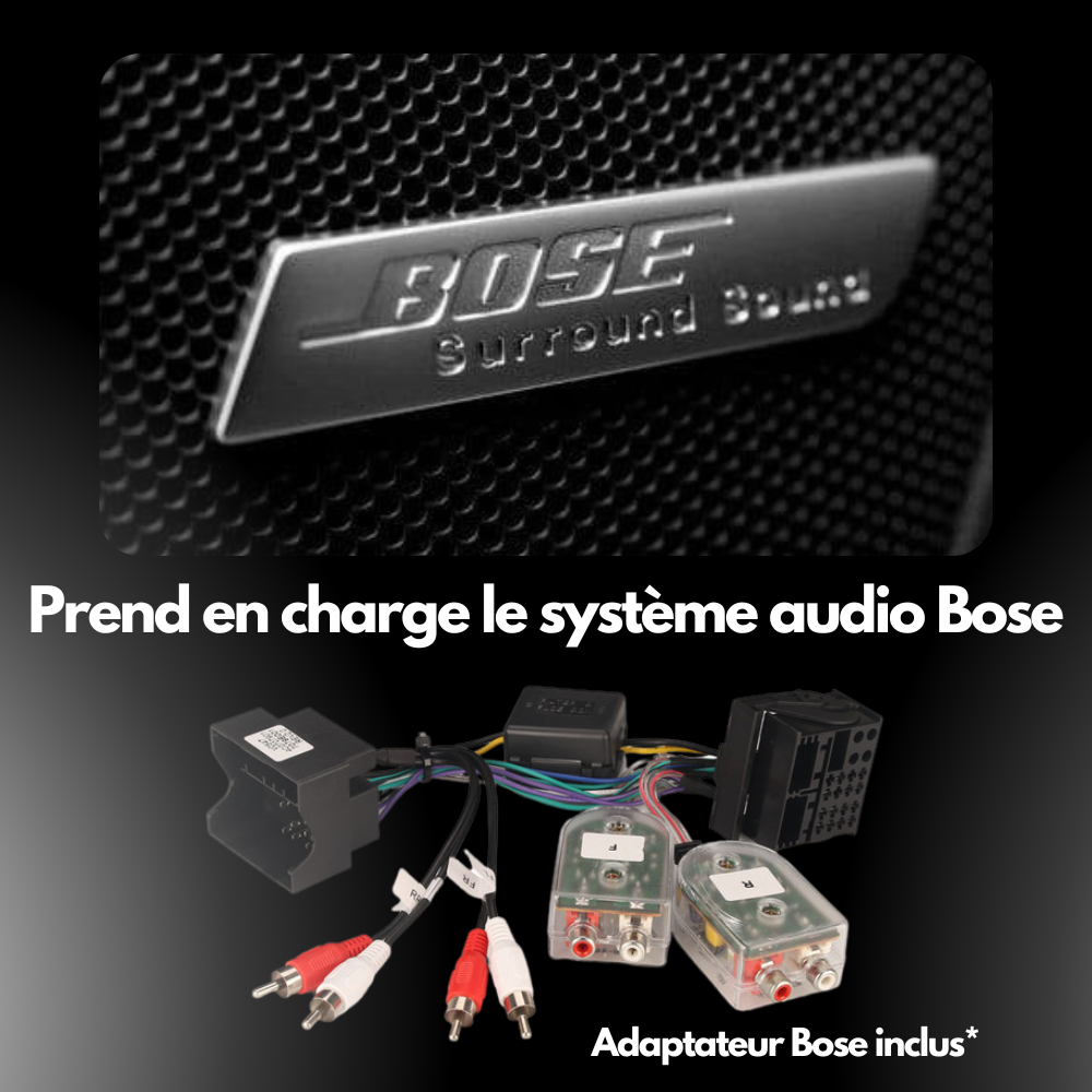 Audi A4 S4 RS4 | B6 B7 2003-2008 | Seat Exeo 2008-2013 | Android 13 Autoradio | Apple CarPlay | Android Auto | Bose - TechVoyage