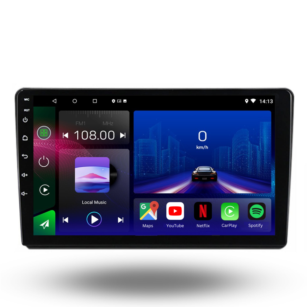 Citroen Nemo | Peugeot Bipper | Fiat Fiorino Qubo 2008-2018 | Android 13 Autoradio | Apple CarPlay | Android Auto - TechVoyage