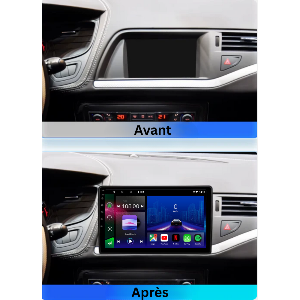 Citroen C5 | 2008-2016| Android 13 Car Radio | Apple CarPlay | Android Auto