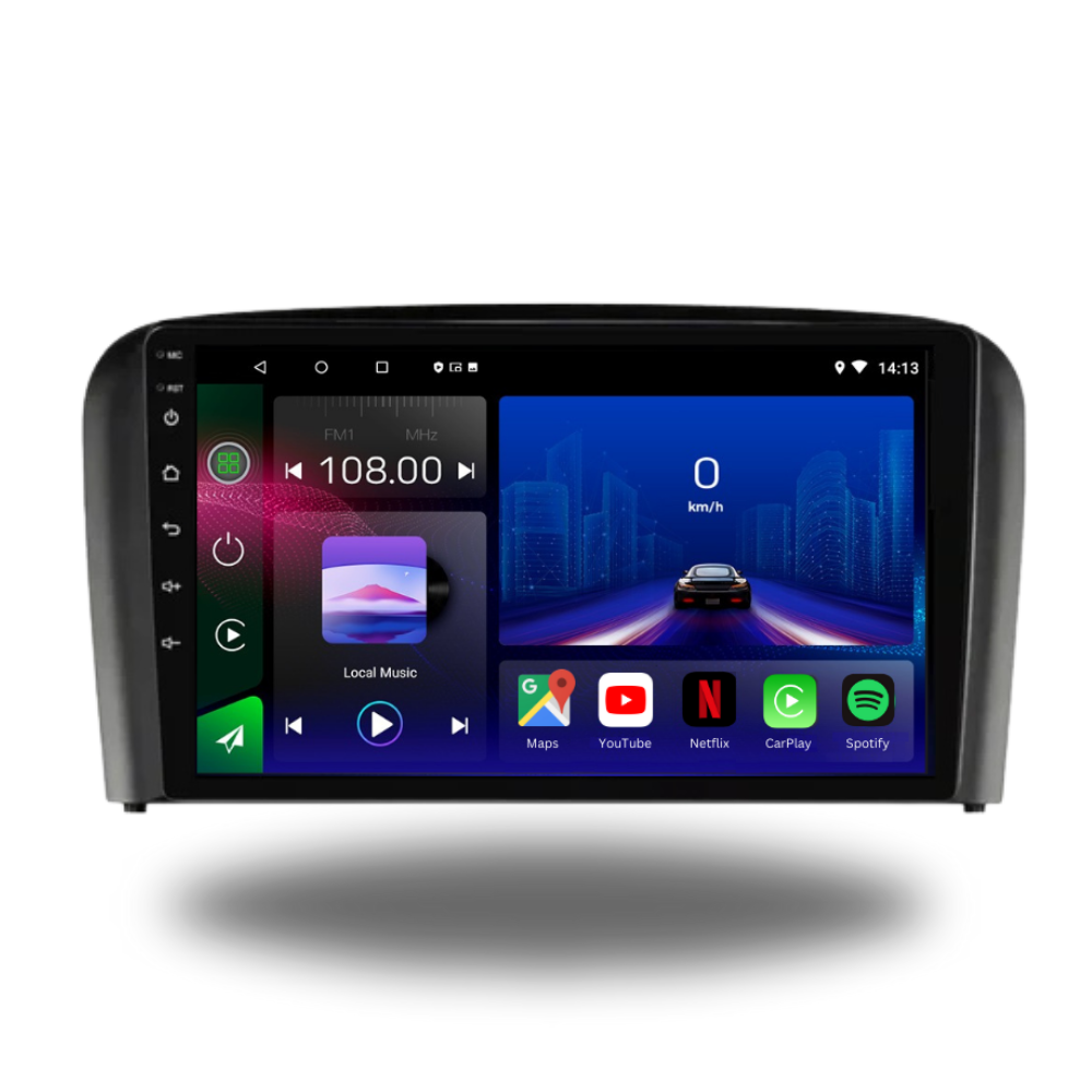 Volvo S80 | 2001-2006 | Android 13 Autoradio | Apple CarPlay | Android Auto - TechVoyage