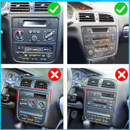 Peugeot 406 | 1999-2004 | Android 13 Autoradio | Apple CarPlay | Android Auto - TechVoyage