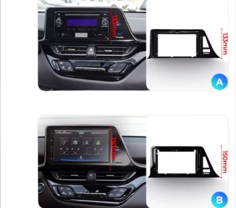 Toyota CH-R | 2016-2019 | Android 13 Autoradio | Apple CarPlay | Android Auto - TechVoyage