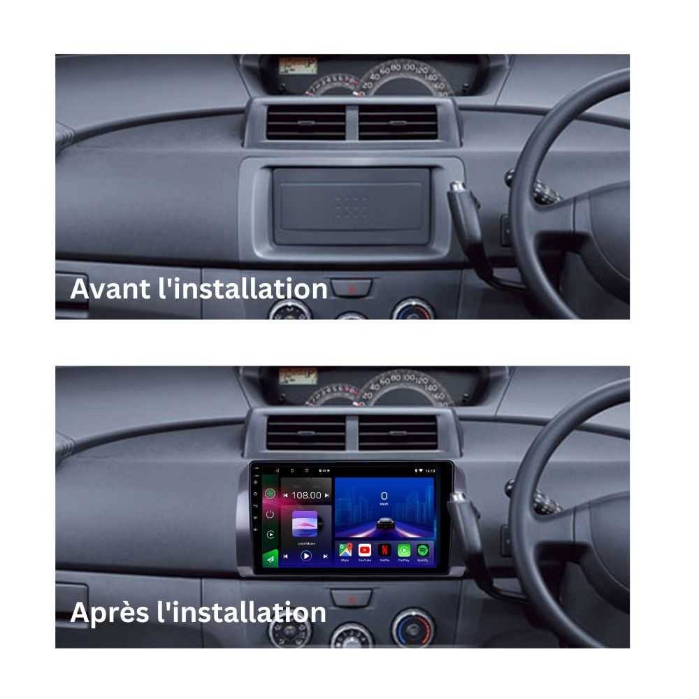Toyota BB Subaru Dex Daihatsu Coo Materia | Android 13 Autoradio | Apple CarPlay | Android Auto - TechVoyage