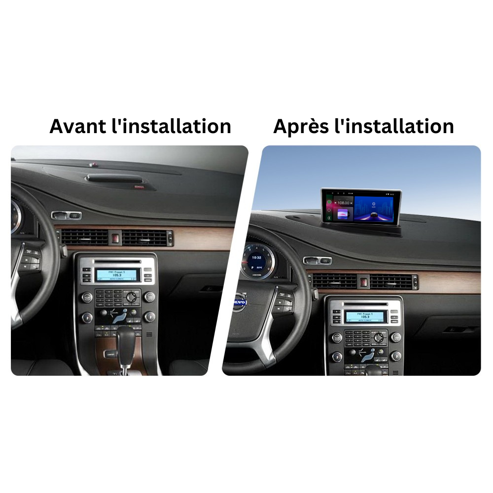 Volvo S80 | 2007-2011 | Android 13 Autoradio | Apple CarPlay | Android Auto - TechVoyage