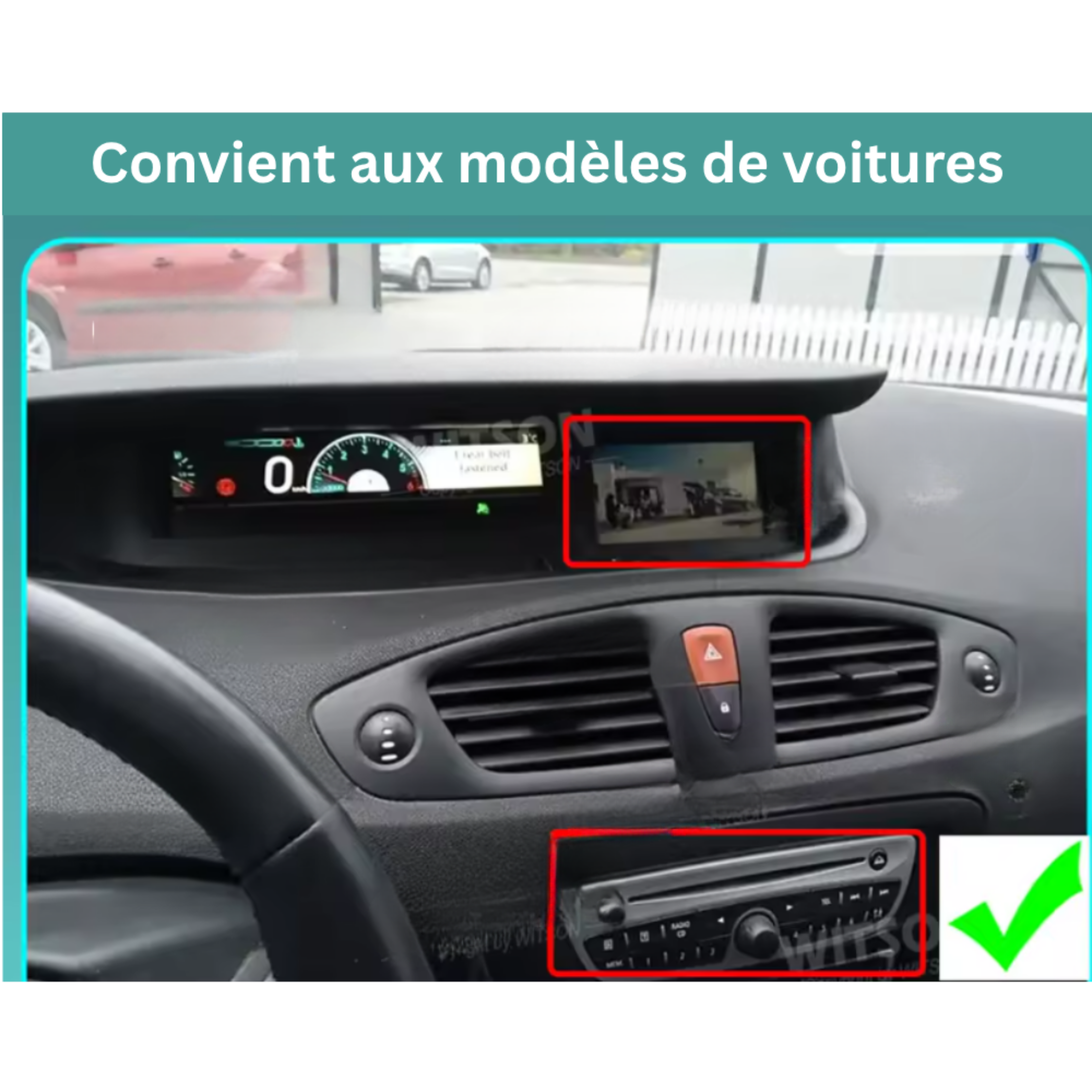Renault Scenic 3 | 2009 -2016 | Android 13 Autoradio TechVoyage