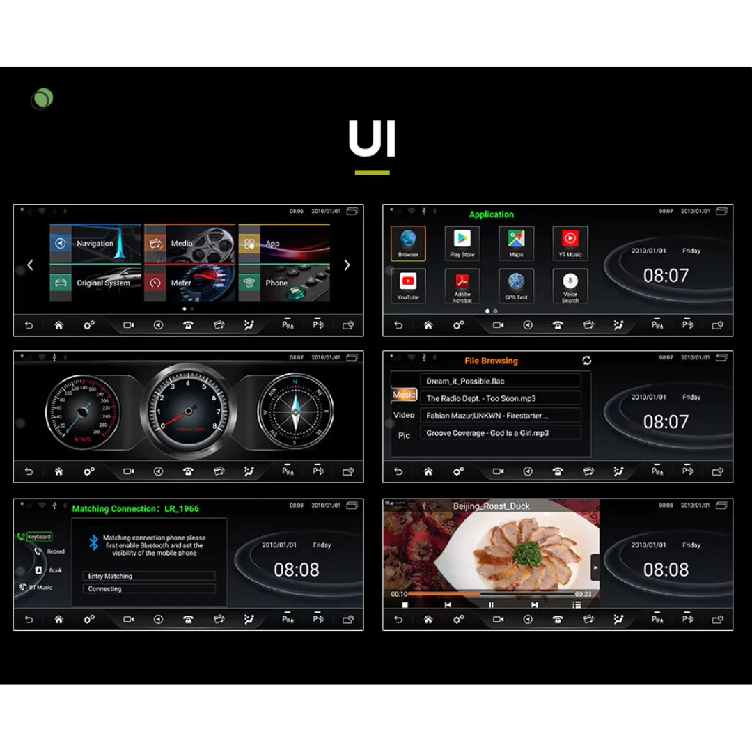 Range Rover | Sport Vogue 13.3 pouces | 2013-2017 | Android 14 Autoradio | Apple CarPlay | Android Auto | Land Rover - TechVoyage