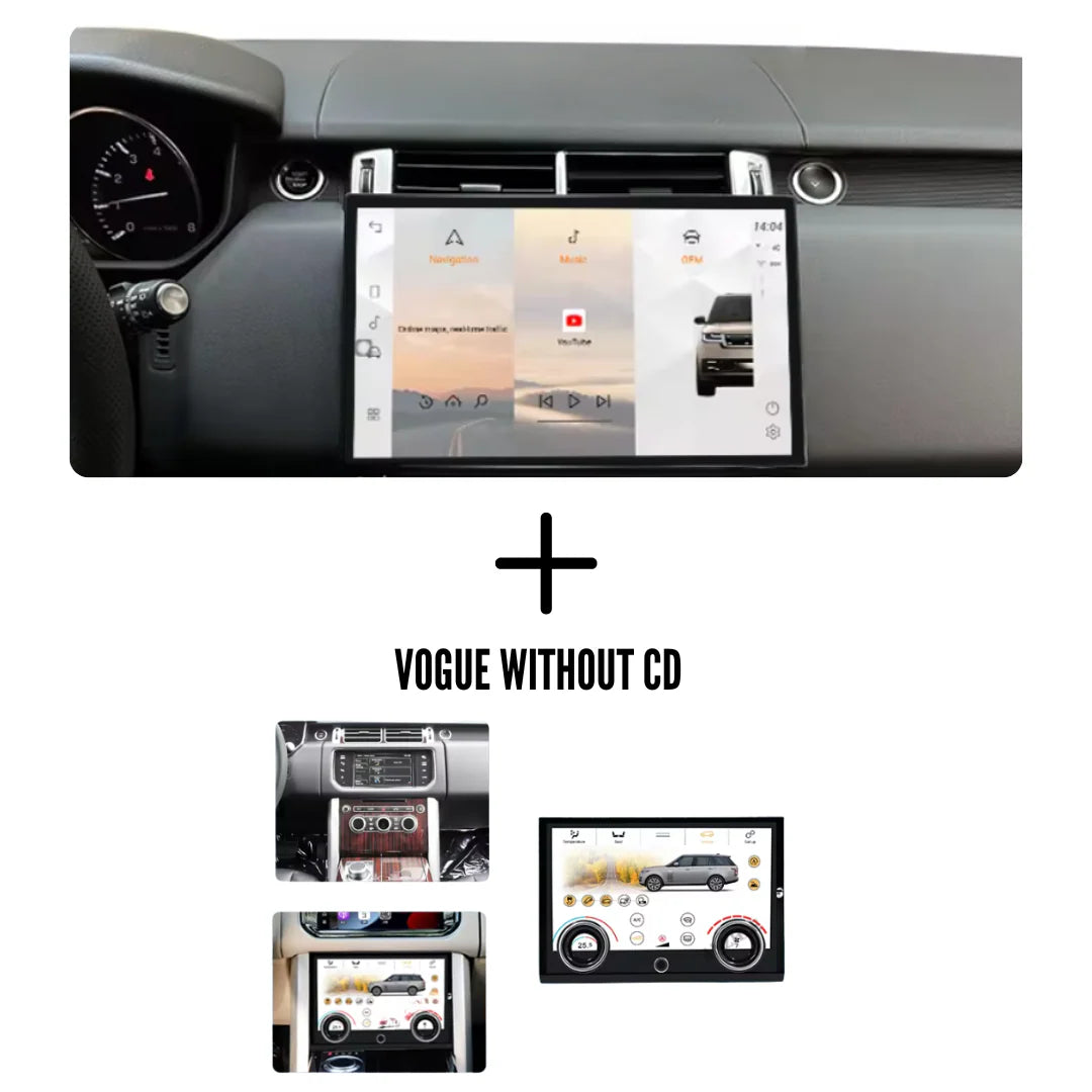 Range Rover | Sport Vogue 13.3 pouces | 2013-2017 | Android 14 Autoradio | Apple CarPlay | Android Auto | Land Rover - TechVoyage