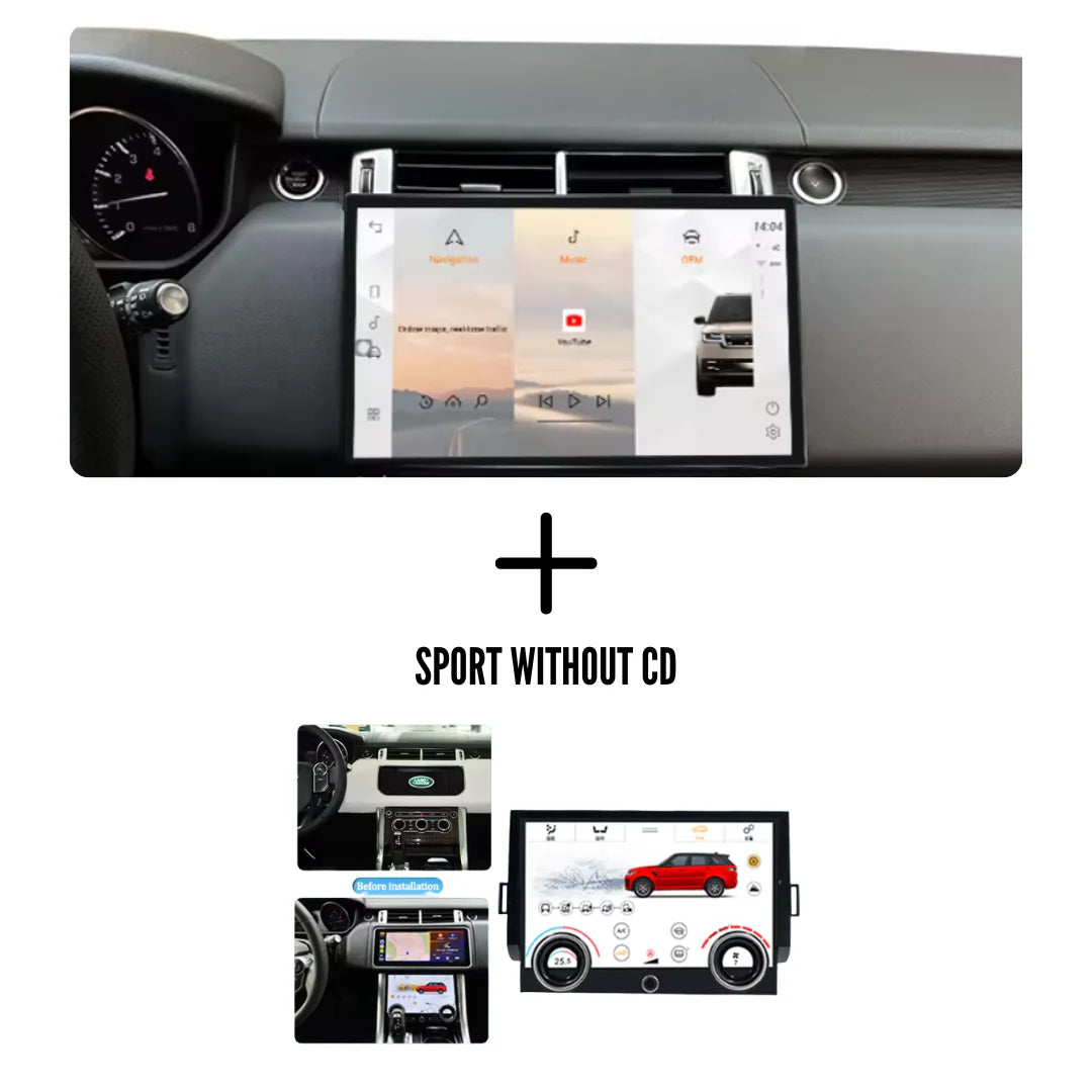 Range Rover | Sport Vogue 13.3 pouces | 2013-2017 | Android 14 Autoradio | Apple CarPlay | Android Auto | Land Rover - TechVoyage