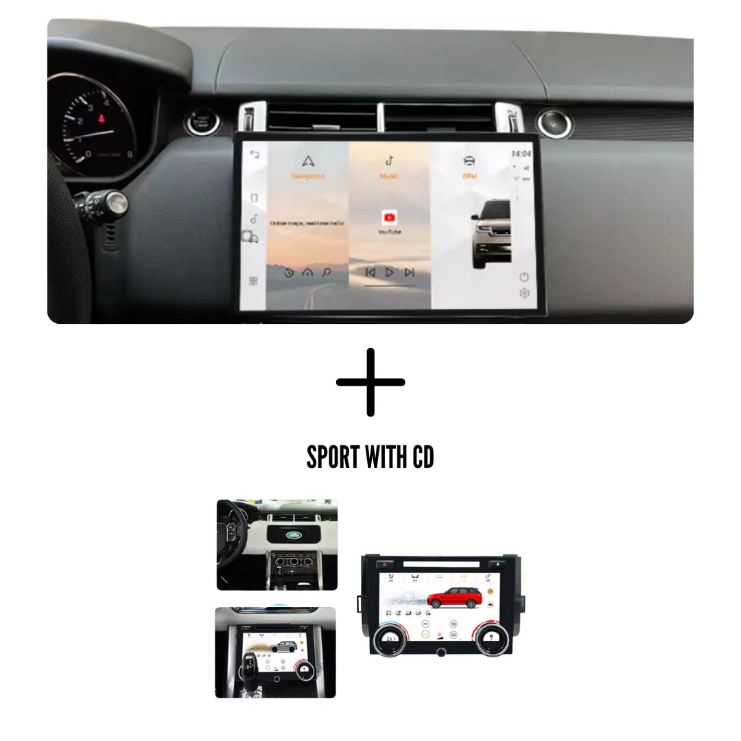 Range Rover | Sport Vogue 13.3 pouces | 2013-2017 | Android 14 Autoradio | Apple CarPlay | Android Auto | Land Rover - TechVoyage