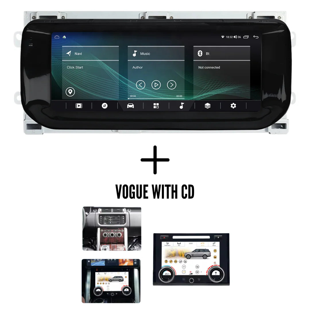 Range Rover | Sport Vogue | 2013-2017 | Android 14 Autoradio | Apple CarPlay | Android Auto | Land Rover - TechVoyage