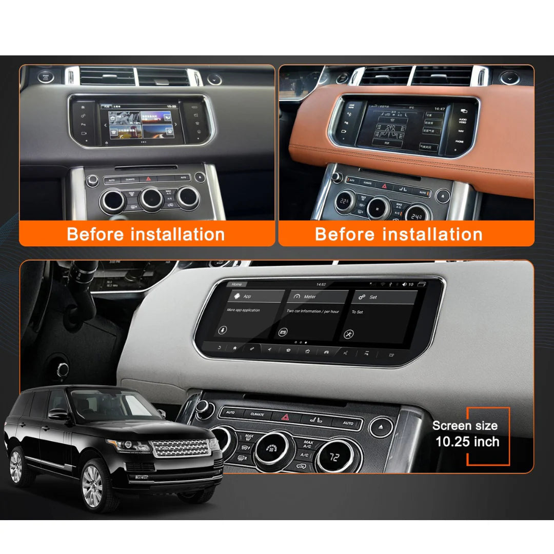 Range Rover | Sport Vogue | 2013-2017 | Android 14 Autoradio | Apple CarPlay | Android Auto | Land Rover - TechVoyage