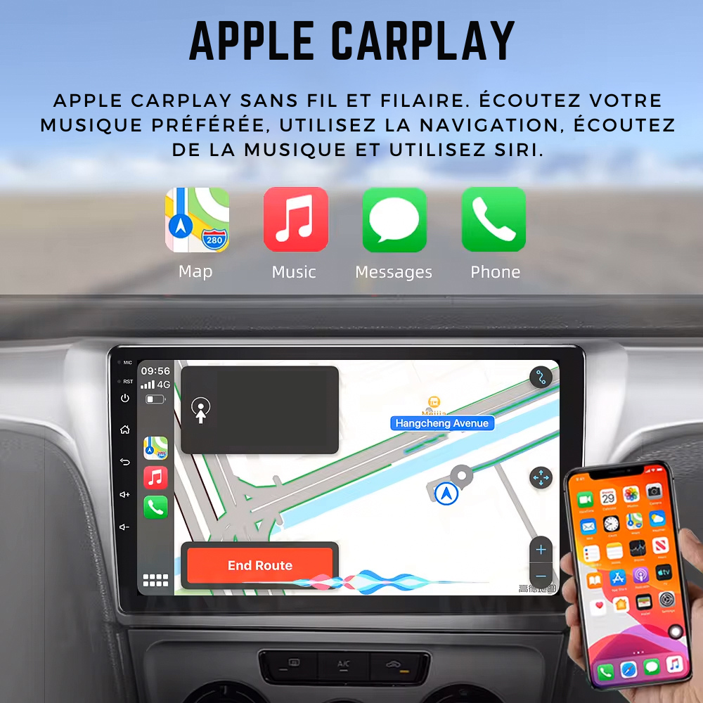 Dacia Universal | Android 13 Autoradio | Apple CarPlay | Android Auto - TechVoyage
