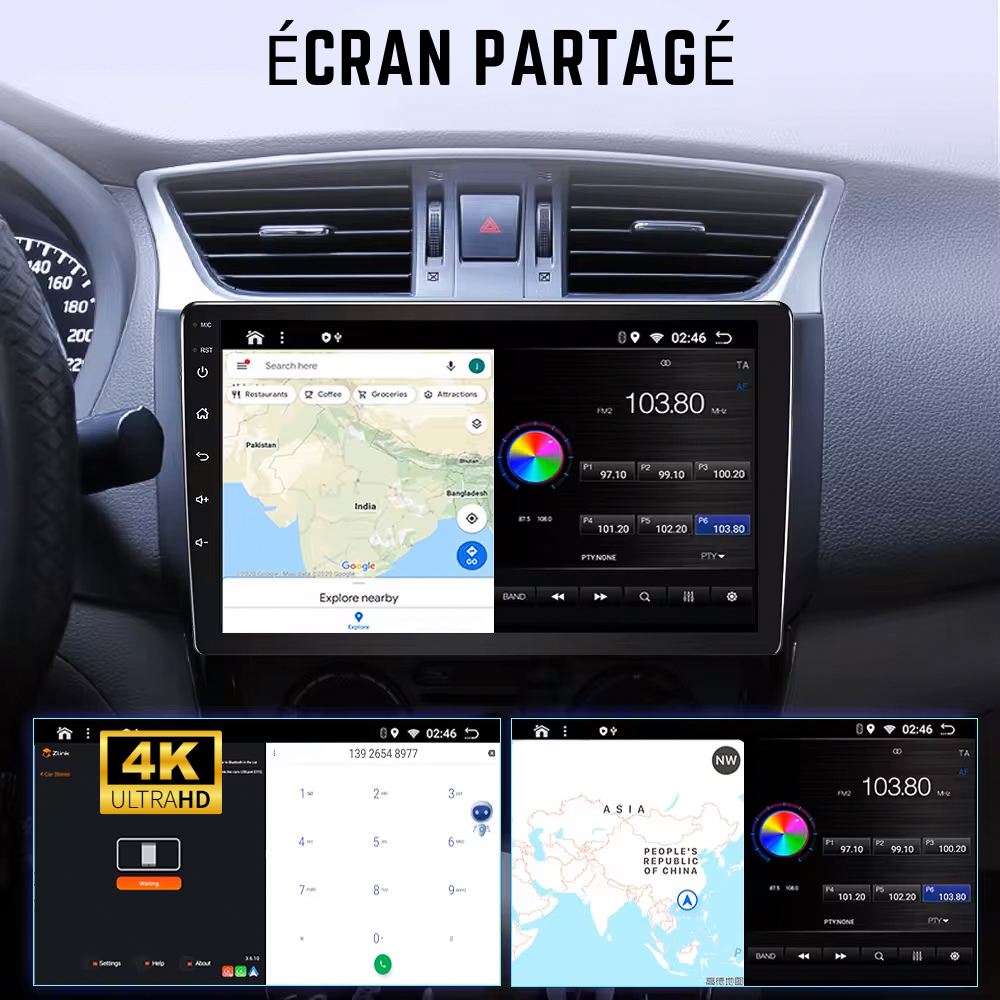 Dacia Universal | Android 13 Autoradio | Apple CarPlay | Android Auto - TechVoyage