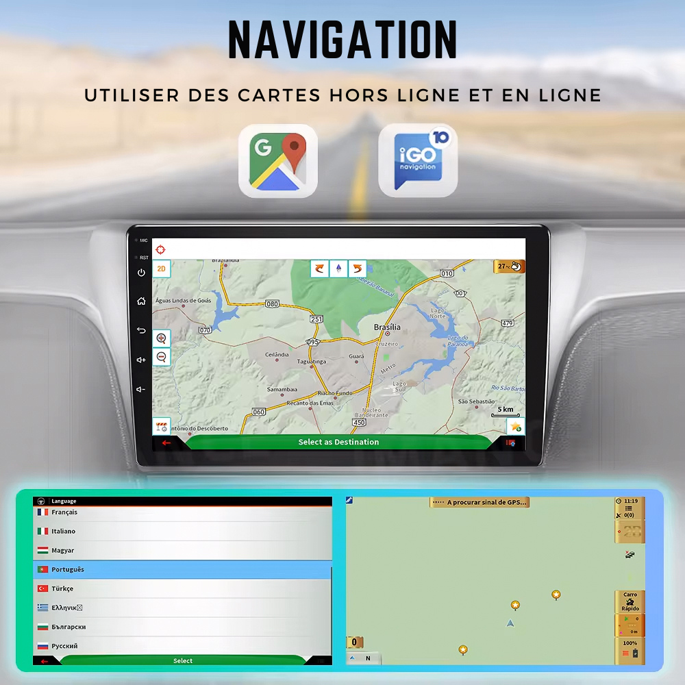 Dacia Universal | Android 13 Autoradio | Apple CarPlay | Android Auto - TechVoyage