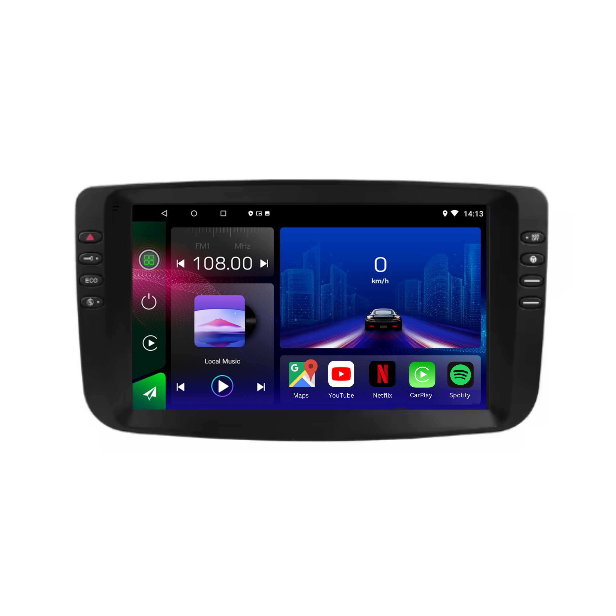 FIAT Linea | Punto Evo | 2010-2015 | Android 13 Autoradio | Apple CarPlay | Android Auto - TechVoyage