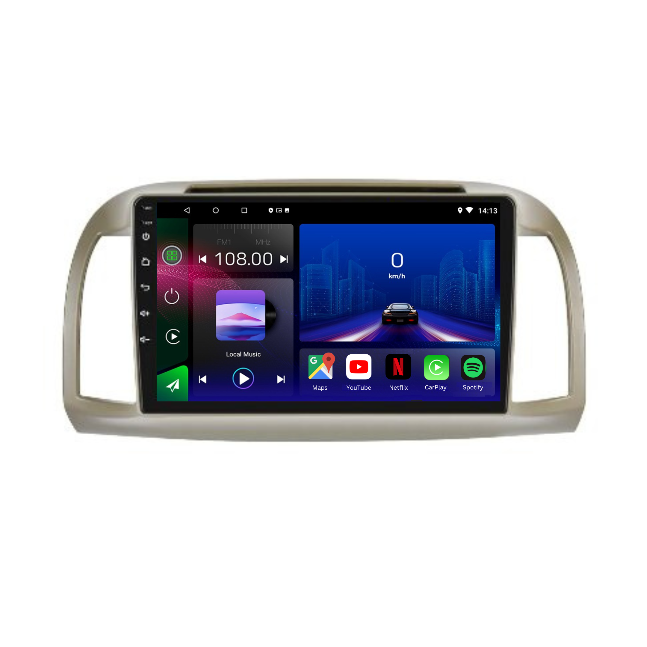 Nissan Micra | 2002-2010 | Android 13 Autoradio | Apple CarPlay | Android Auto - TechVoyage