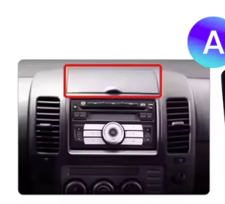 Nissan Navara d40 | 2005-2012 | Android 13 Autoradio | Apple CarPlay | Android Auto - TechVoyage
