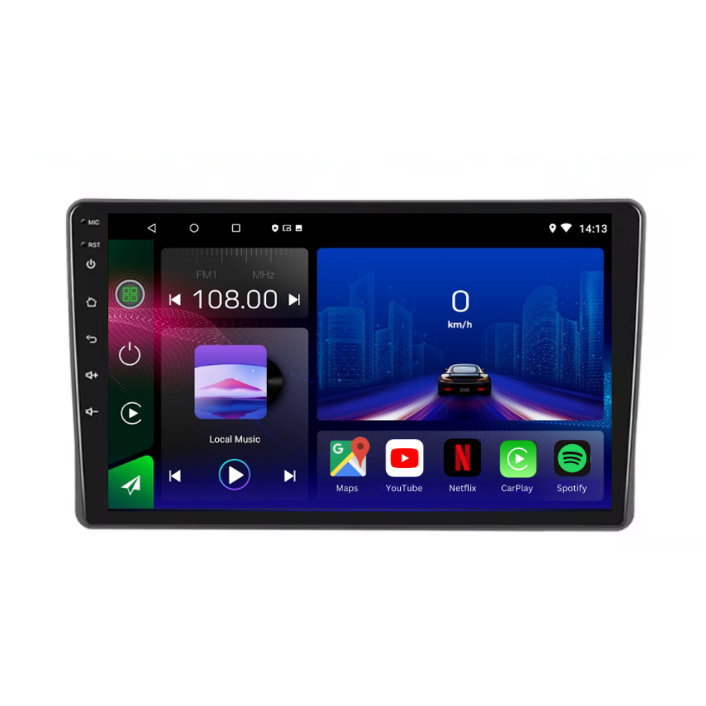 FIAT Panda | 2003-2012 | Android 13 Autoradio | Apple CarPlay | Android Auto - TechVoyage