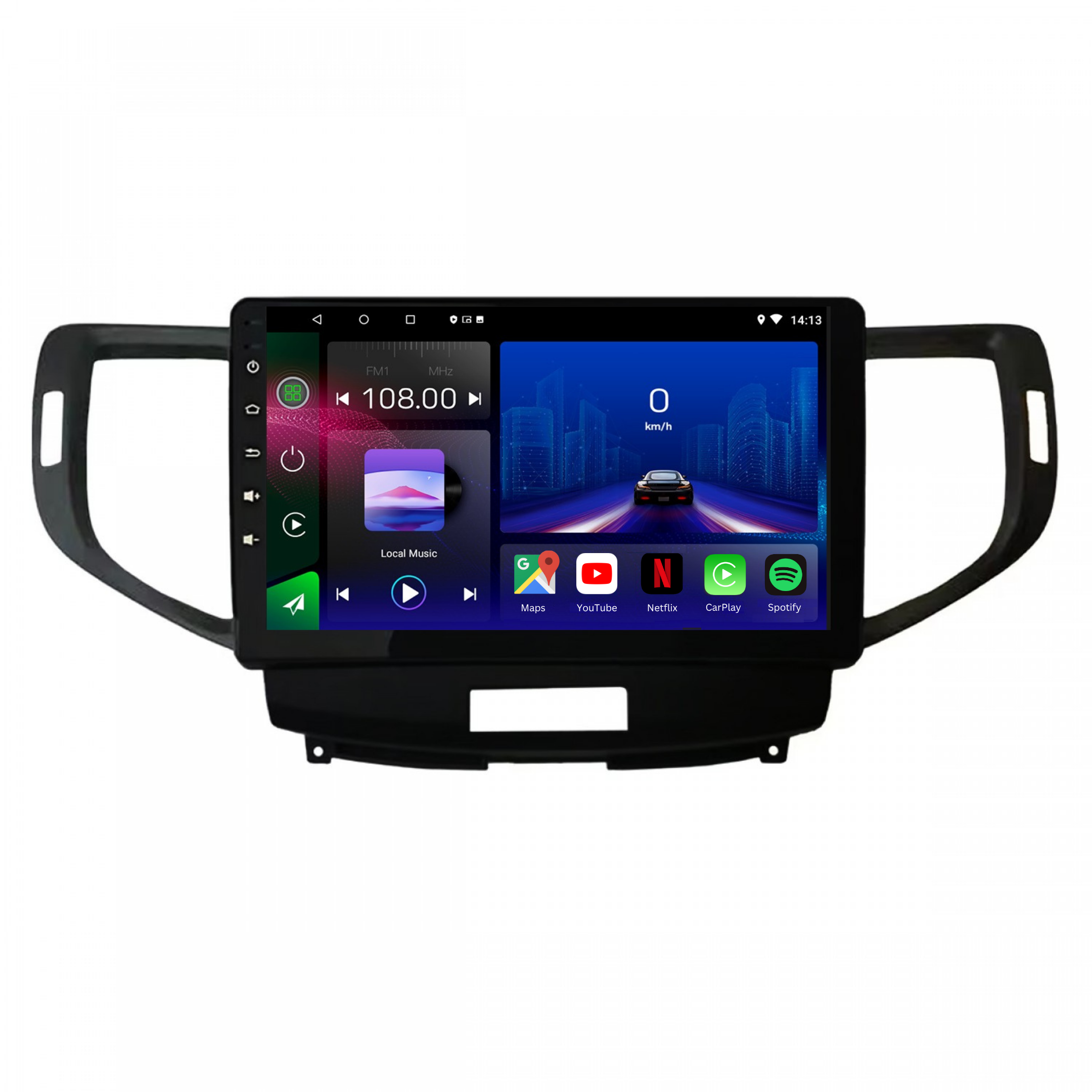 Honda Accord | 2008-2012 | Android 13 Autoradio | Apple CarPlay | Android Auto - TechVoyage