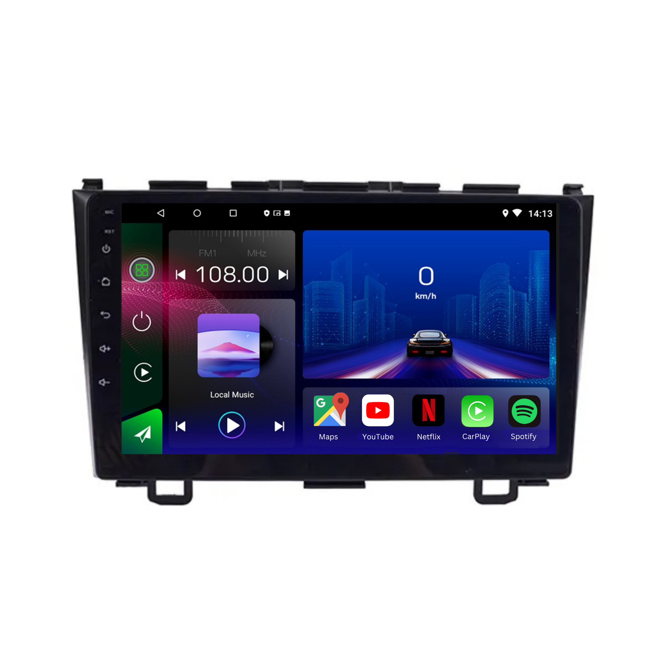 Honda CRV | 2007-2011 | Android 13 Autoradio | Apple CarPlay | Android Auto - TechVoyage