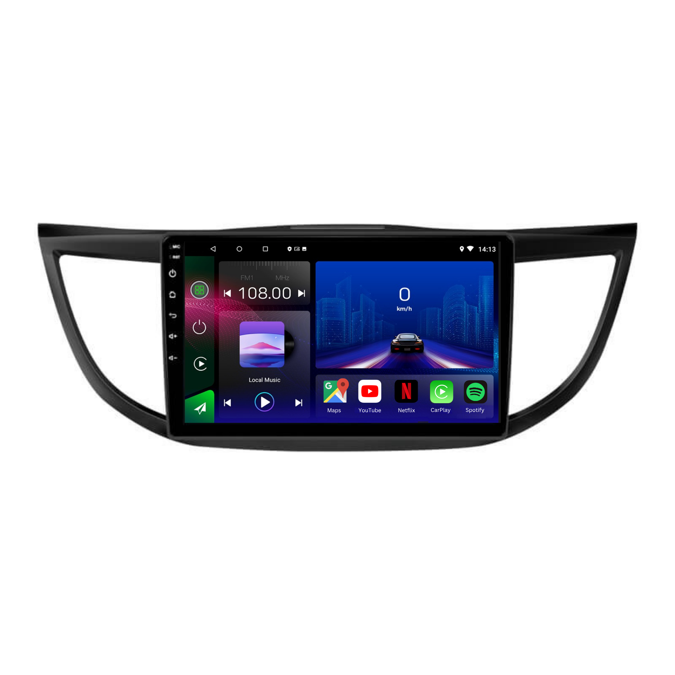 Honda CRV | 2012-2016 | Android 13 Autoradio | Apple CarPlay | Android Auto - TechVoyage
