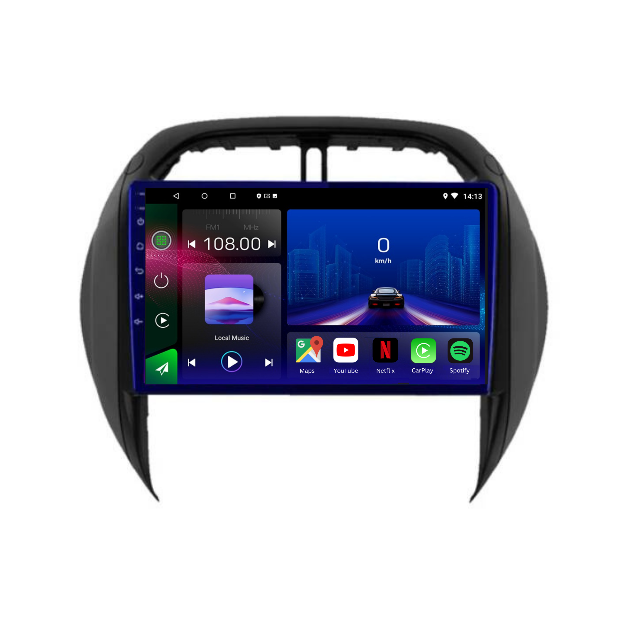Toyota RAV4 | 2003-2005 | Android 13 Autoradio | Apple CarPlay | Android Auto - TechVoyage