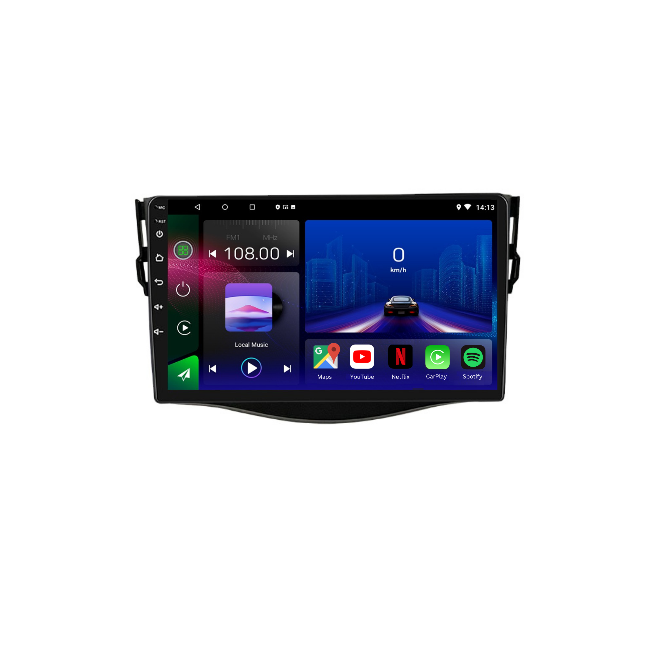 Toyota RAV4 | 2007-2011 | Android 13 Autoradio | Apple CarPlay | Android Auto - TechVoyage