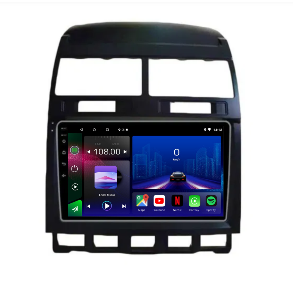 Volkswagen | Touareg | 2002-2010 | Android 13 Autoradio | Apple CarPlay | Android Auto - TechVoyage